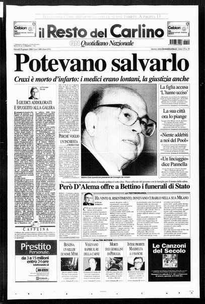 Il Resto del Carlino : giornale dell'Emilia